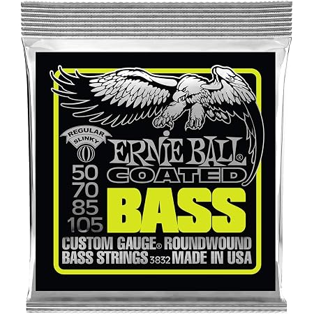 Ernie Ball Santa Fe Slinky Regular 3832 - Cuerdas para bajo eléctrico,  revestidas, calibre 50-105 : Amazon.es: Instrumentos musicales