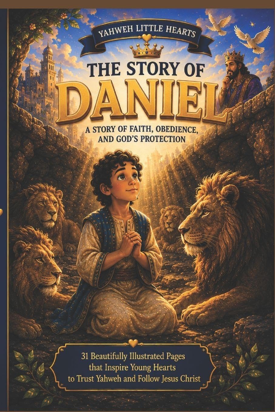 The Story of Daniel: Faith, Courage, and Obedience to God (YAHWEH LITTLE HEARTS)