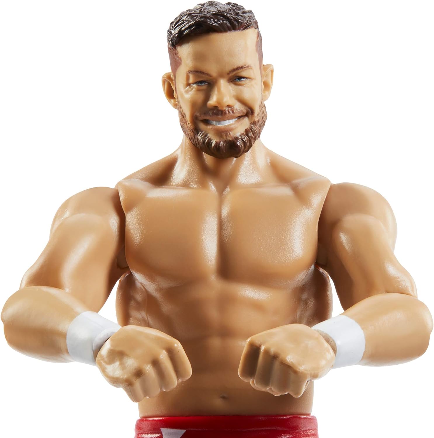 WWE Mattel Finn Balor Basic Series #106 Action Figure in 6-inch Scale with Articulation & Ring Gear, Multi (GKT11)