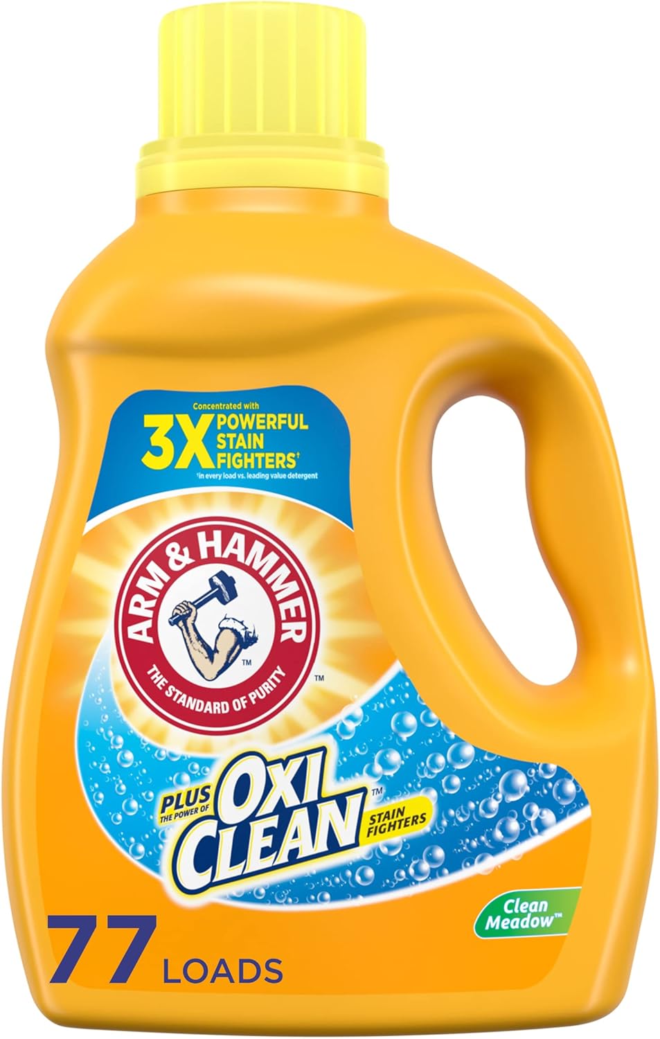 Arm & Hammer Plus OxiClean Clean Meadow, detergente líquido
