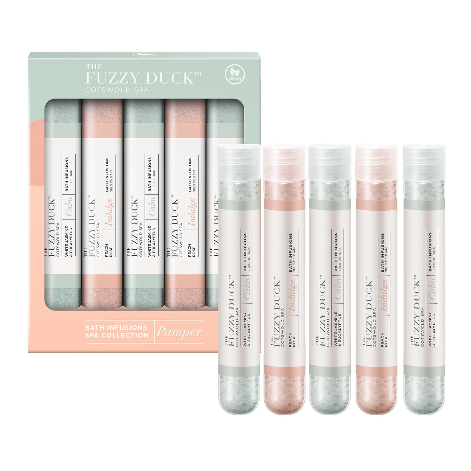 Baylis & Harding The Fuzzy Duck Cotswold Spa Luxury Bath Infusions Gift Set - Vegan Friendly (Pack of 1)