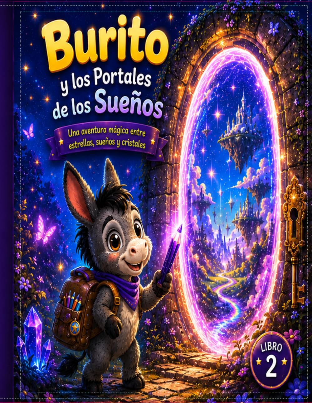 Burito y los Portales de los Sueños: Una aventura mágica sobre amistad, imaginación y esperanza (Coleccion Burito – Aventuras Magicas para Ninos)