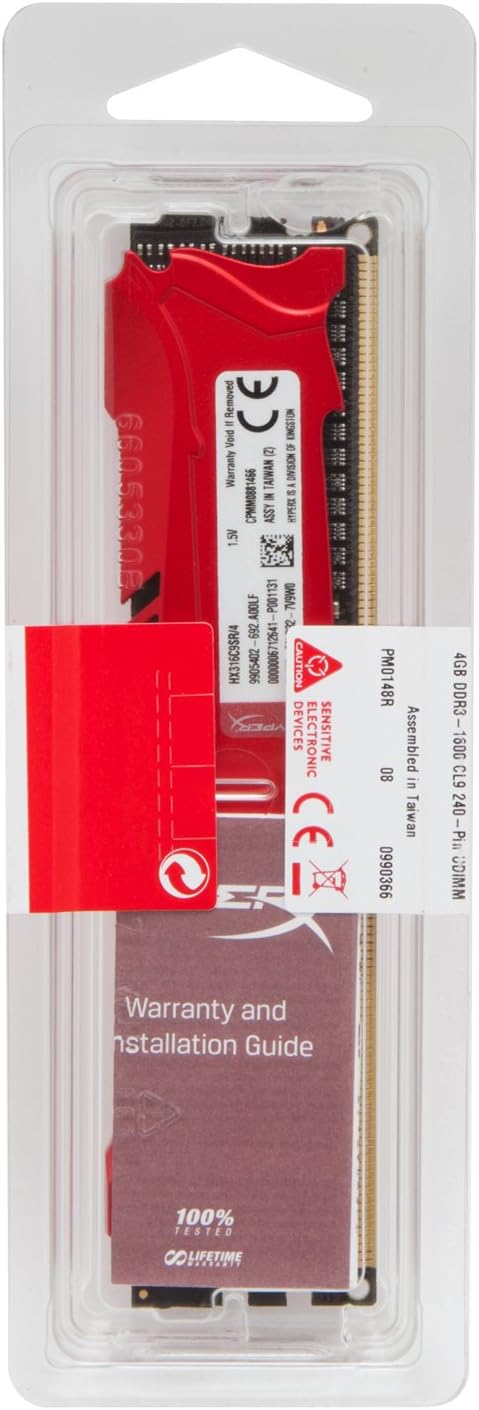 Kingston HyperX Savage 4GB 2133MHz DDR3 Non-ECC CL11 DIMM XMP (HX321C11SR/4)