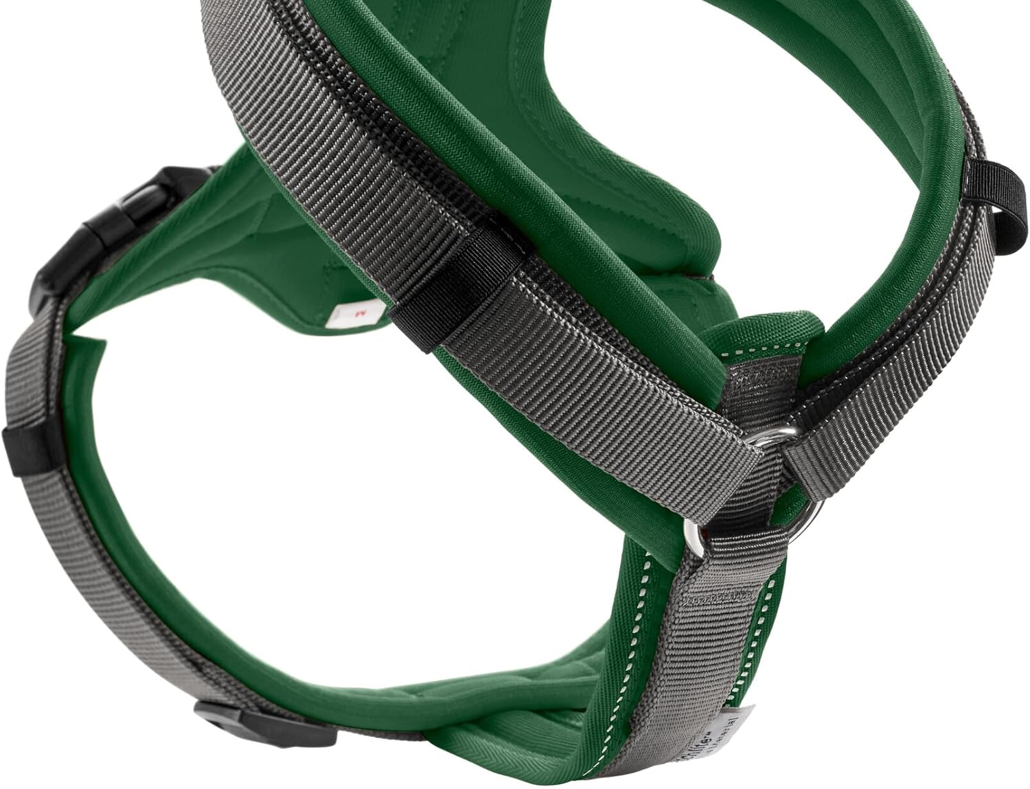 HUNTER Maldon Harness Dark Green/Grey S-M