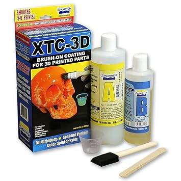 Smooth-On XTC-3D High Performance 3D Print Coating - 644 gms