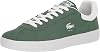 Lacoste Men's BASESHOT SNEAKER, BLKWHT, 10.5