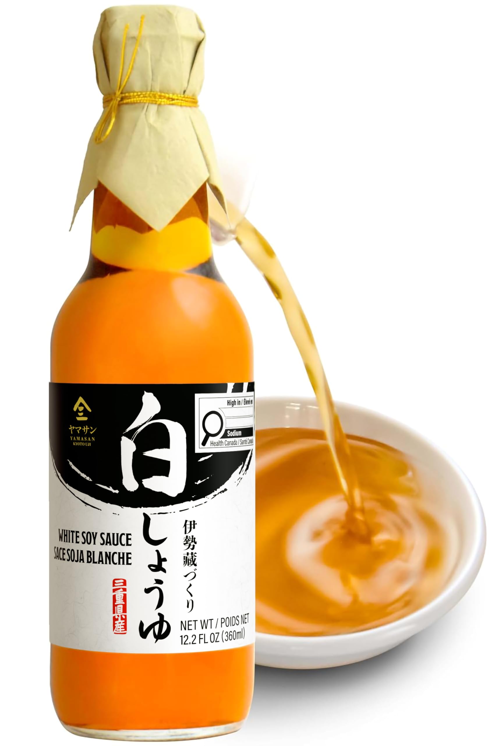いそ様No.1 YAMASAN KYOTO UJI Traditional Japanese White Soy Sauce, Shiro
