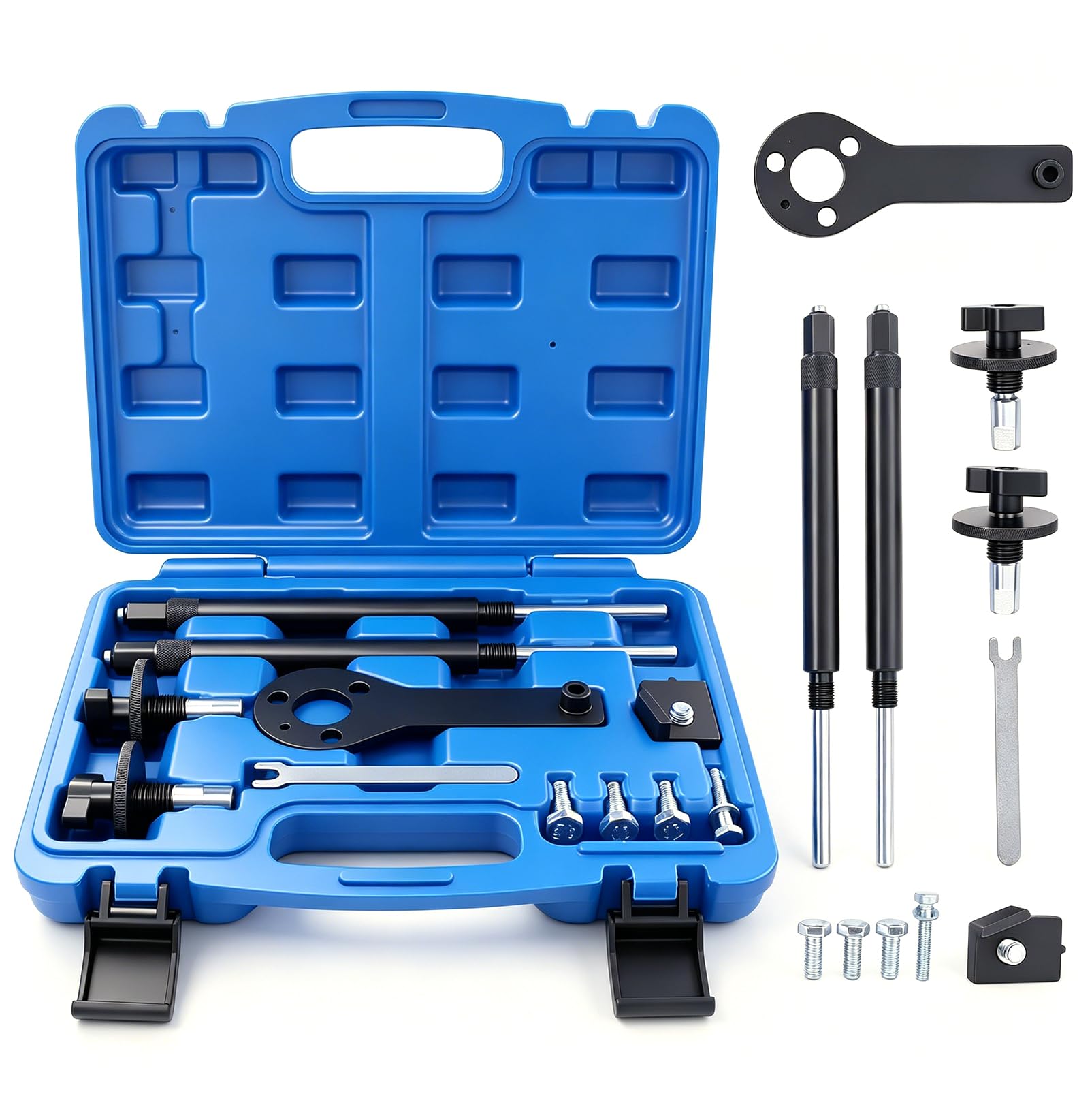 Kit de Herramientas de Sincronización de Alineación del árbol de Levas del Motor Compatible con FIAT, Alfa Romeo, Lancia 1.2 16V, 1.4 16V, T-Jet, Conjunto de Herramientas de Sincronización del Motor
