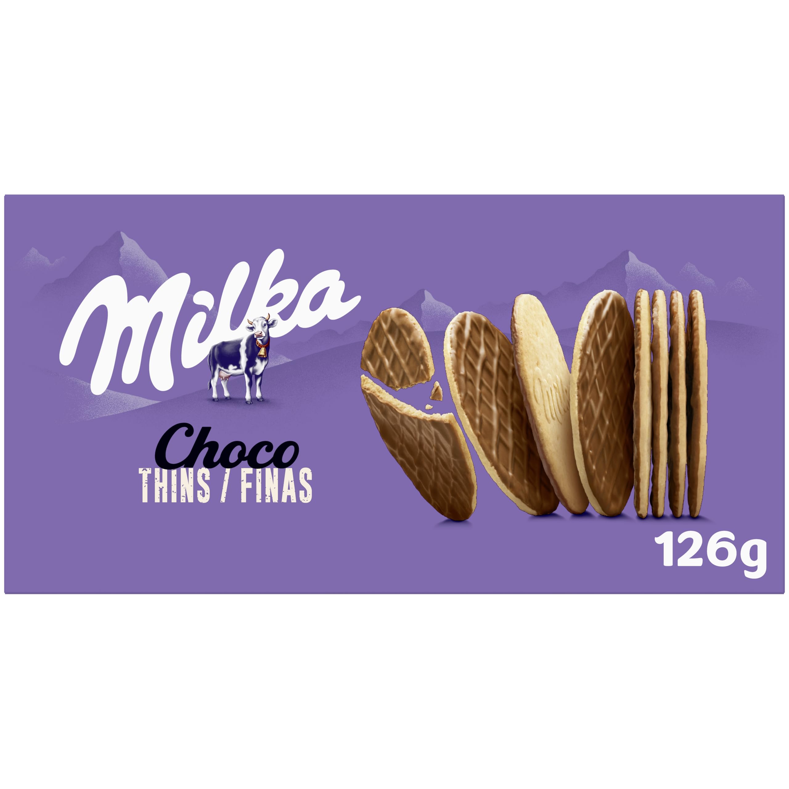Milka Choco Finas Galletas con Chocolate con Leche 126 g