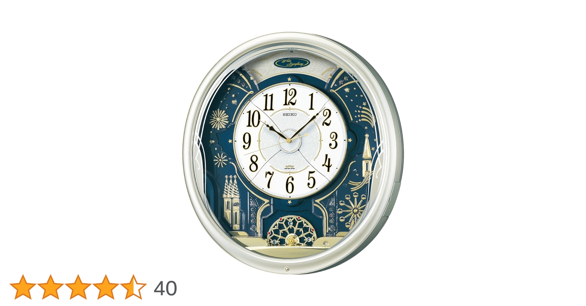 Amazon.co.jp: セイコー クロック 掛け時計 電波 アナログ からくり 6 Amazon.co.jp: セイコー クロック 掛け時計 電波 アナログ からくり 6