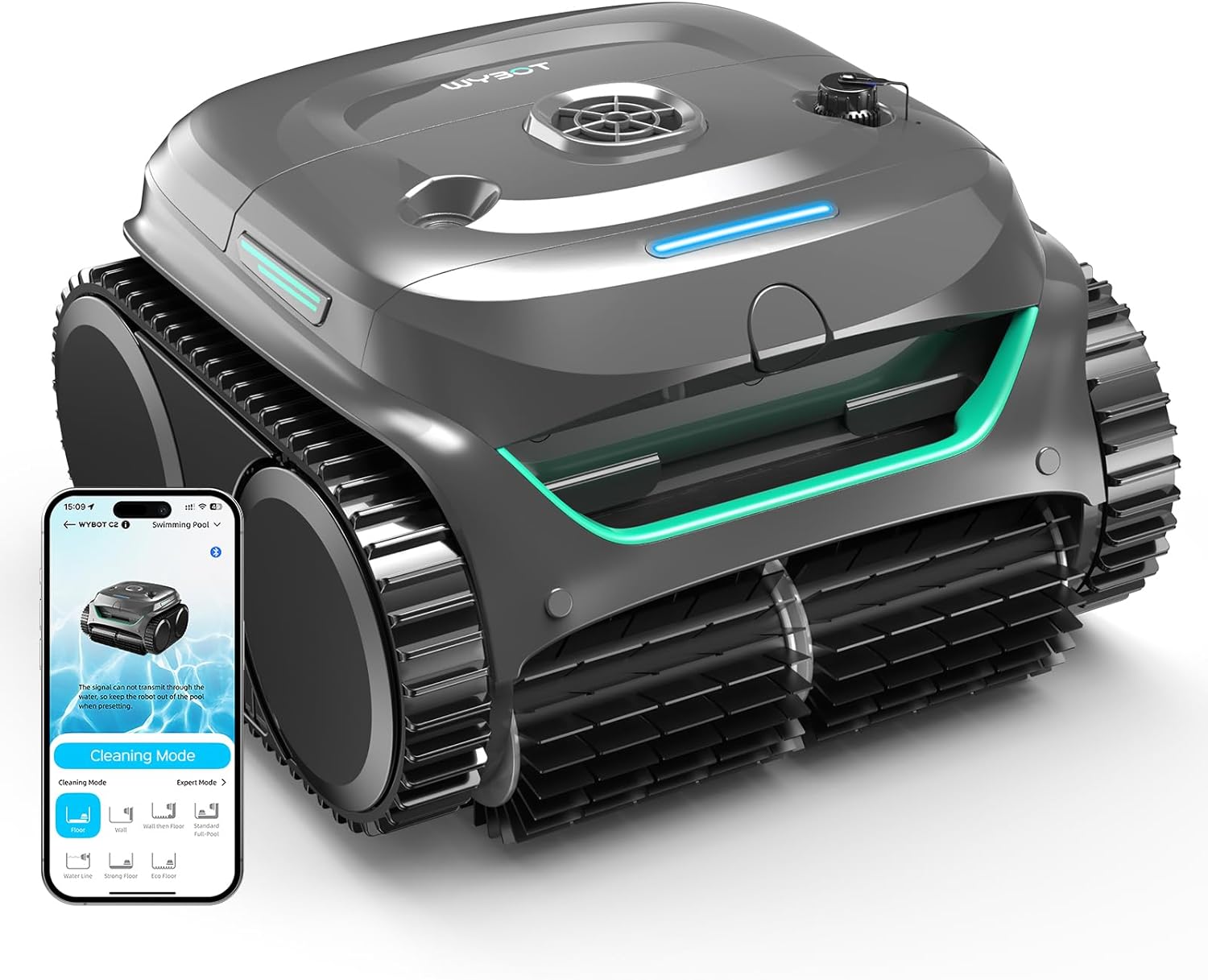 WYBOT C2 Cordless Robotic Pool Cleaner
