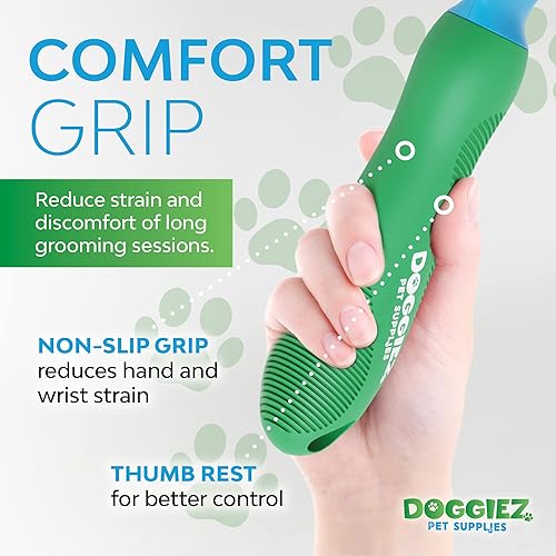 Miniatura 3 de Cepillo de limpieza para rastrillo de aseo  Rastrillo de una sola cara para perros o gatos  Cepillo de perro para desprendimiento  Herramienta de