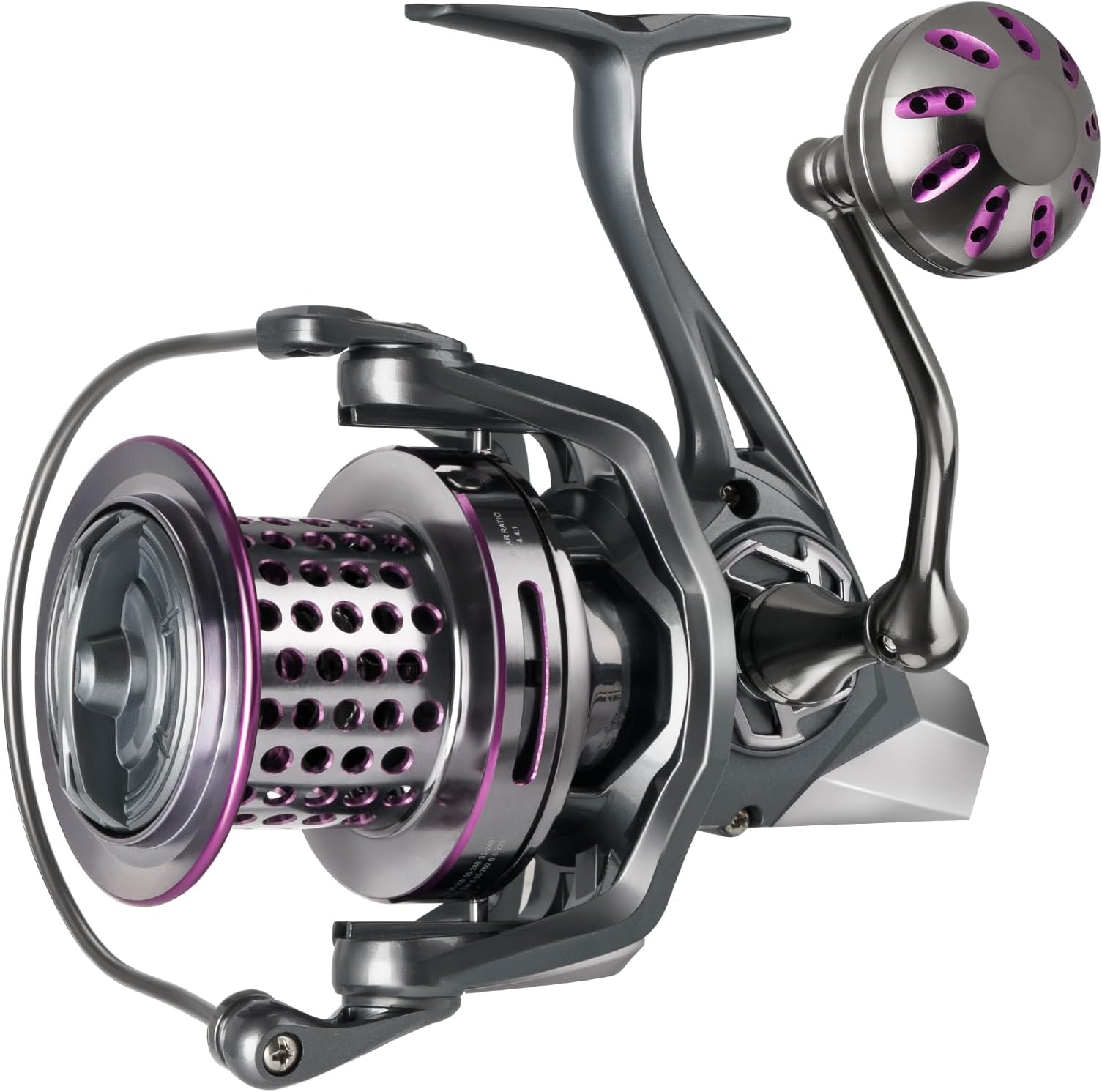 THKFISH Saltwater Spinning Reel Surf Fishing Reels Saltwater Extremely Smooth Heavy Duty Reel with CNC Aluminum Spool Reels for Long Casts