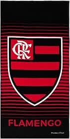 Buettner Toalha de Banho Futebol Estampada Veludo 1,40m x 70cm