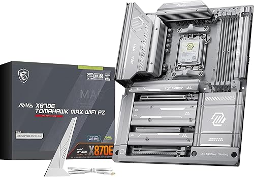 MSI MAG X870E TOMAHAWK MAX WIFI PZ Motherboard, ATX - Sup… - 1