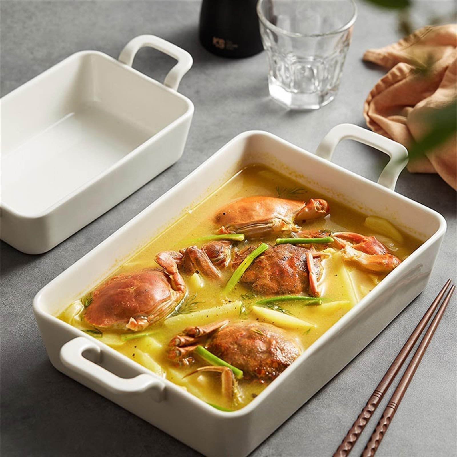 Zastawa stołowa,Pieczenie Naczynia do zapiekania zapiekanek skandynawski zachodni piekarnik ceramiczny patelnia do pizzy pieczenie w domu kuchenka mikrofalowa kreatywny bufet podwójne naczynie do zapi
