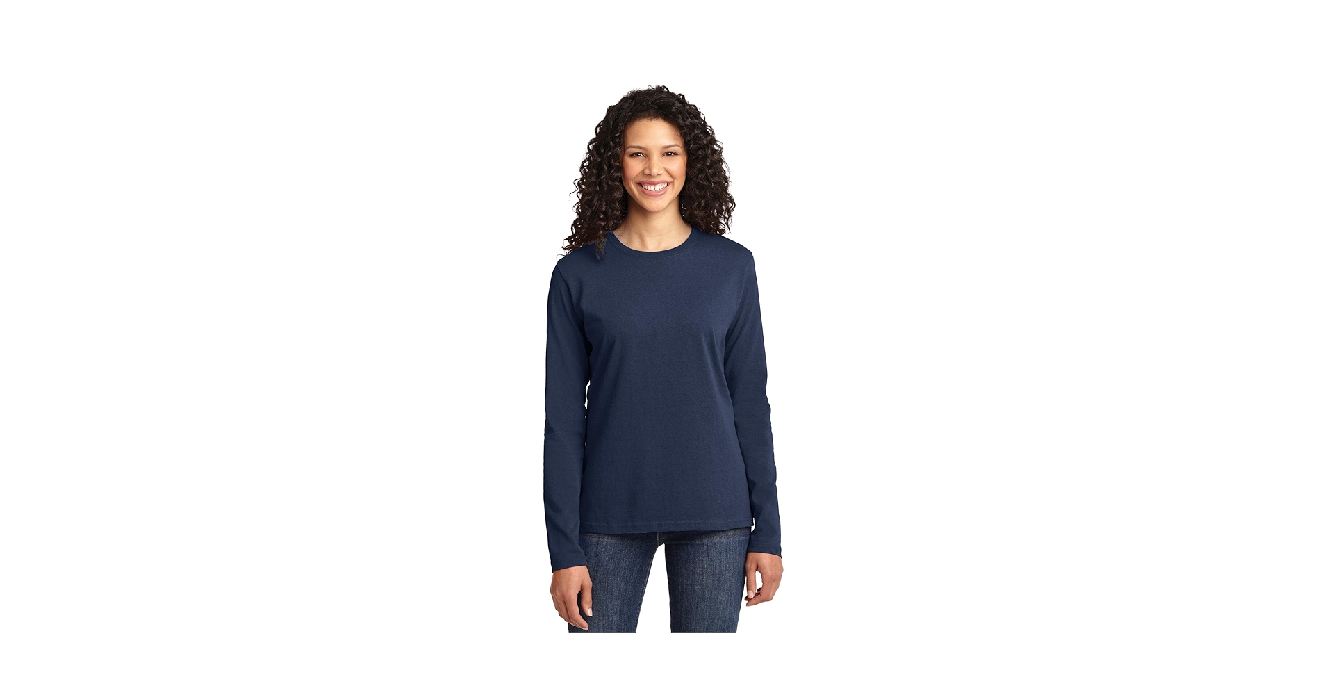 トップス everyone cotton long sleeve t-shirt NAVY Buy Navy Blue Relaxed Fit Long Sleeve Heavyweight 100