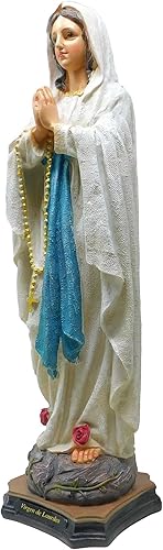 Miniatura 2 de Figura religiosa de Nuestra Señora de Lourdes de 16 pulgadas de alto Estatua de la Virgen De Lourdes