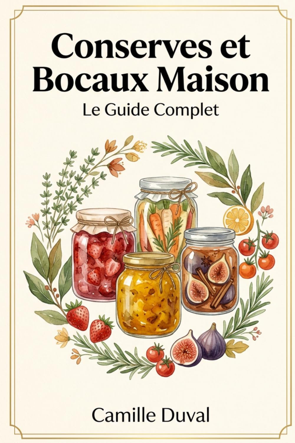 Conserves et Bocaux Maison - Le Guide Complet: 150 Recettes de Légumes, Fruits et Condiments pour Toute l'Année