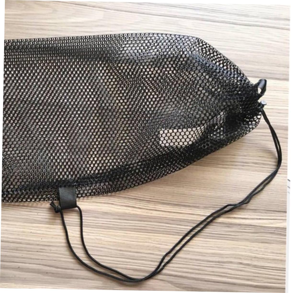BESTYASH 2pcs Snorkeling Mesh Bag Dive Bag Fins Mesh Storage Diving Net Fitness Drawstring Sack