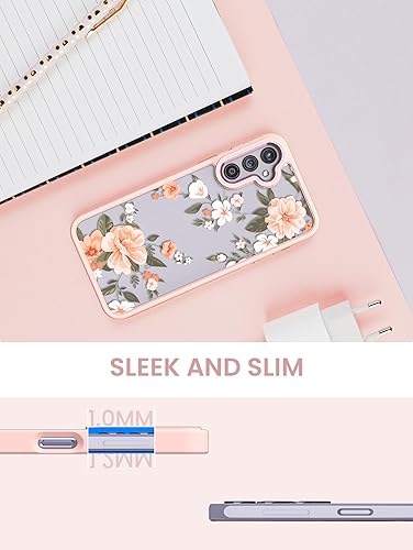 Miniatura 7 de Funda para Samsung Galaxy A14 5G con protector de pantalla de vidrio templado 2 unidades, protección de grado militar TPU delgado y suave y