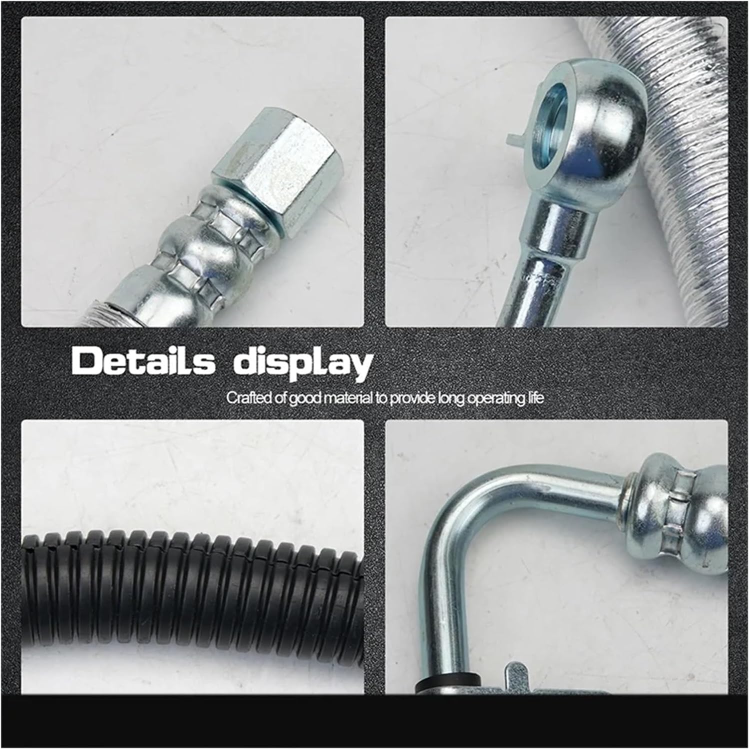 Power Steering Hose Steering Pressure Line Hose Assembly 3401185 Compatible with Toyota Lexus ES300 ES330 44411-06080