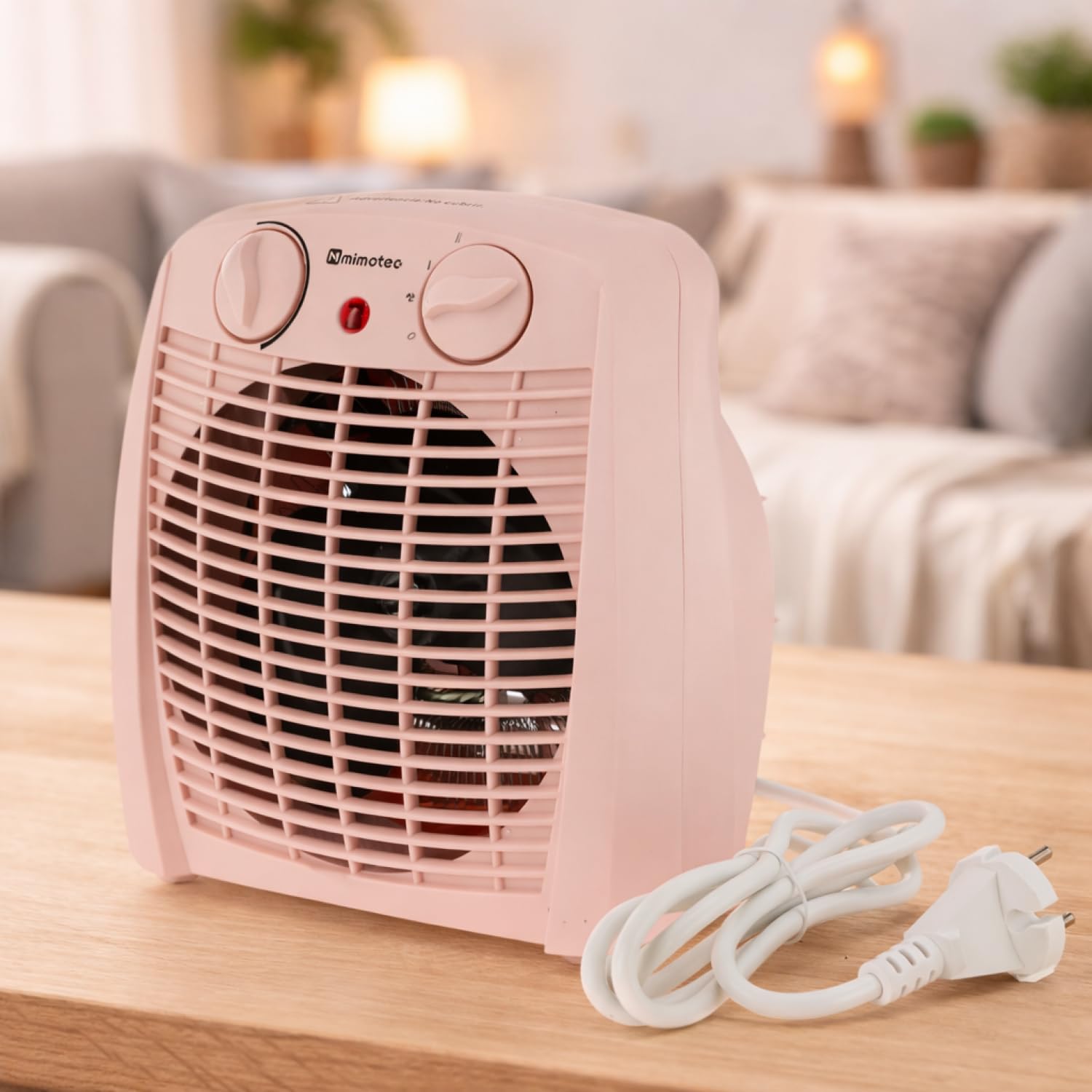 M mimotec - Calefactor Eléctrico Green Comfort 2000W Mimotec, Calefacción Portátil de Suelo, Doble Potencia 1000/2000W, Bajo Ruido <53 dB, IP20, para Estancias hasta 20 m131 — view 12