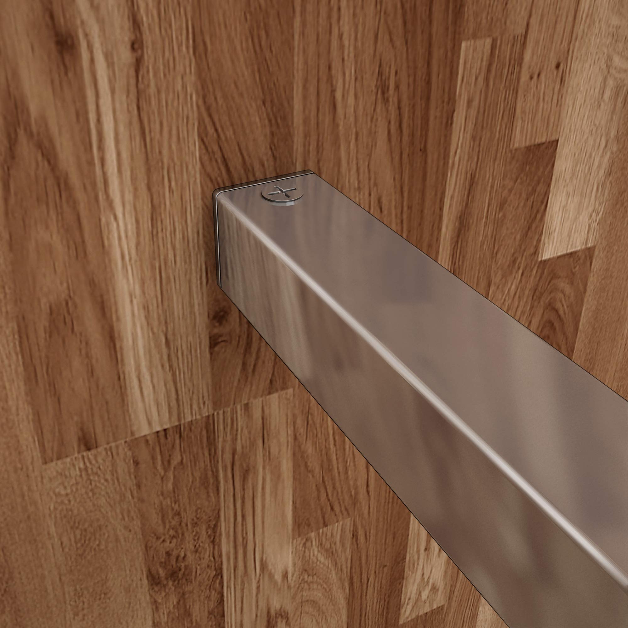 AICA Parete Doccia 70x200cm Fissa Walk in vetro 8mm Barra Tagliabile: 90cm