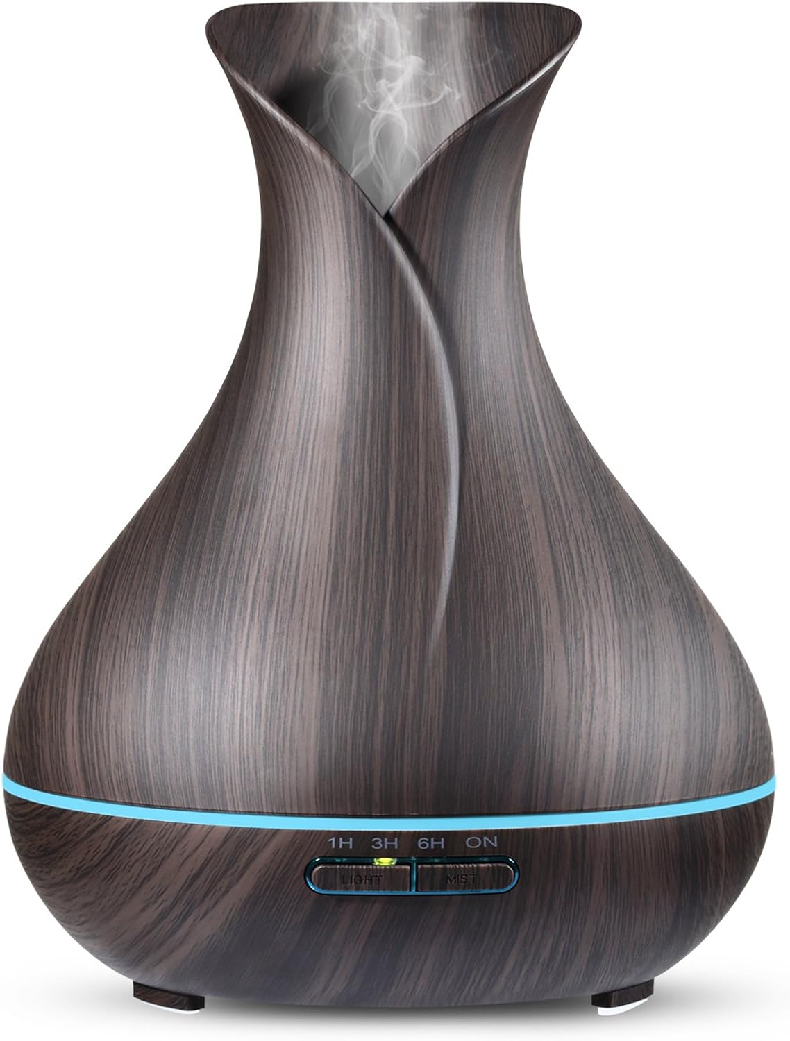 Mogomiten MOGO-DI-004 Aroma Diffuser, 450ml, Dark Brown