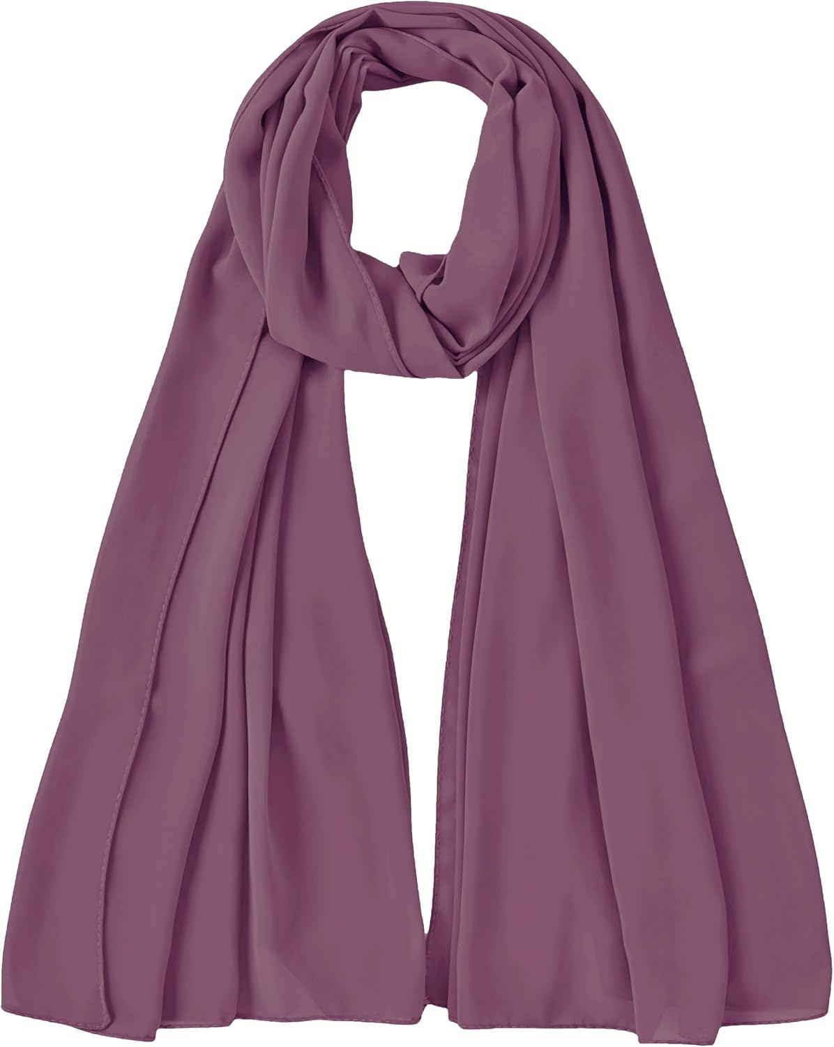 Premium Chiffon Hijab Head Scarf Shawl Wrap for Muslim Women Lightweight - Image 3