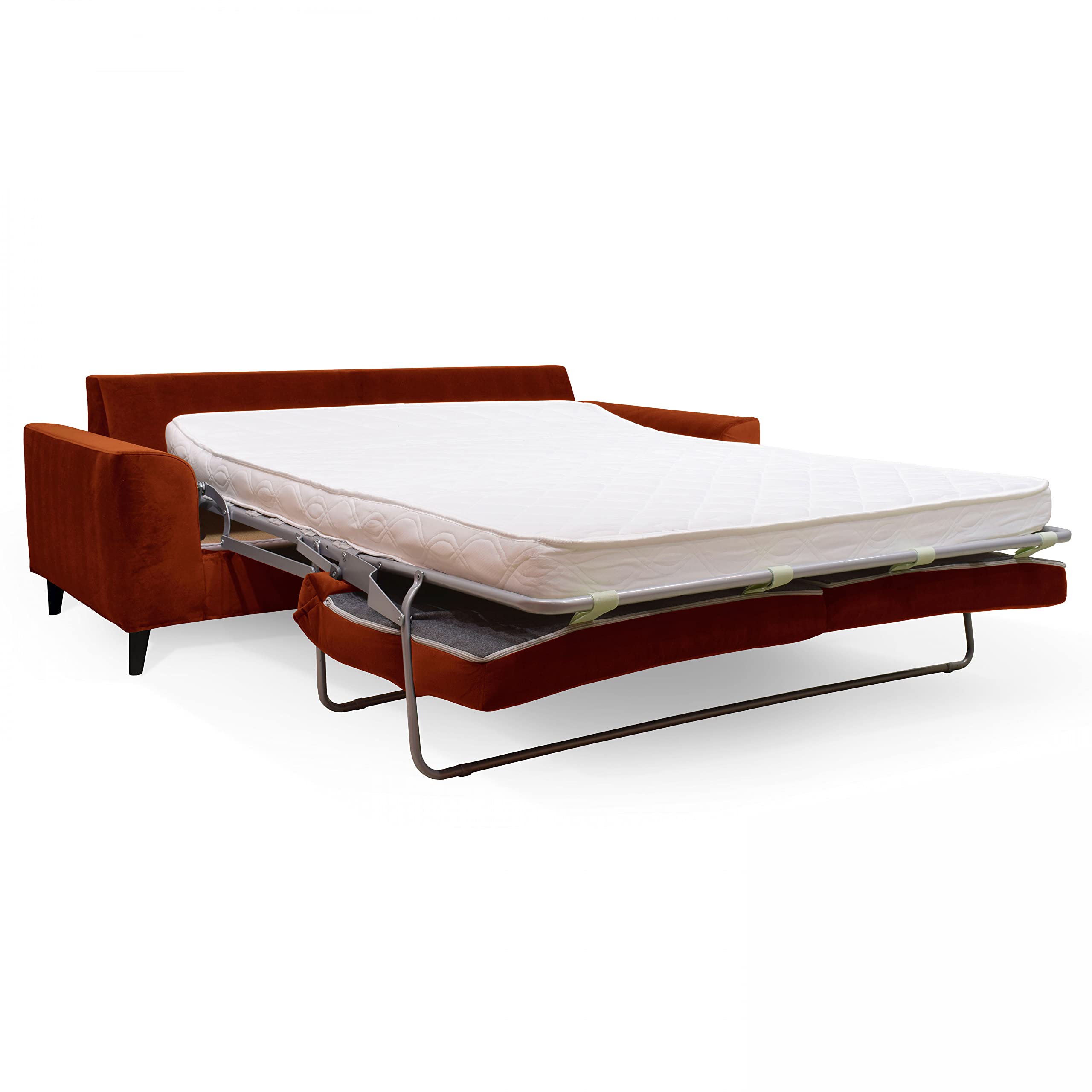 Oviala Fauteuil de Jardin Bas Relax Acier Ivoire - Palavas