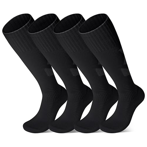 FPAKDH 2 Pairs Kids Soccer Socks for