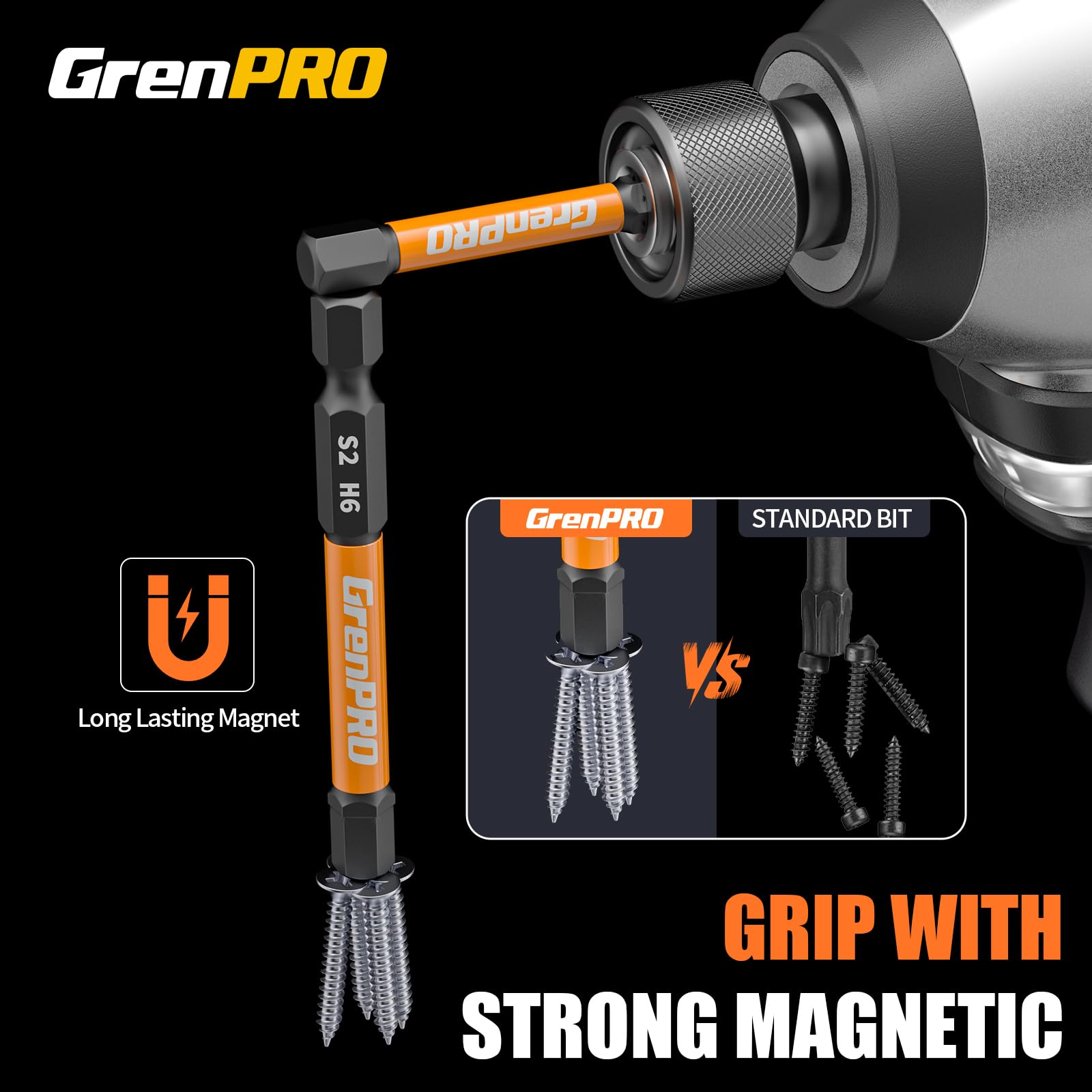 GRENPRO Allen Wrench Drill Bit Set - 20 Pcs -8 GRENPRO Allen Wrench Drill Bit Set - 20 Pcs -8
