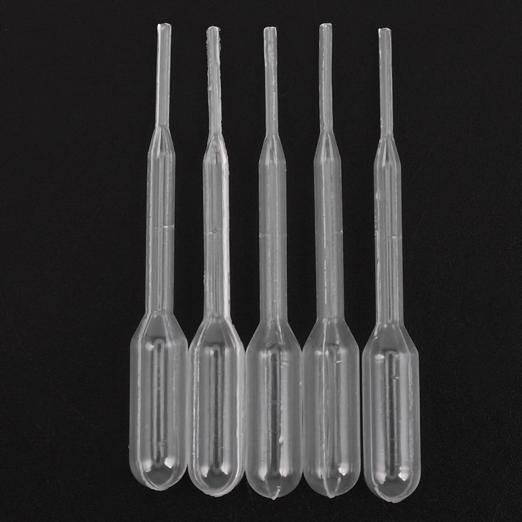 Lot de 100 pipettes graduées en polyéthylène (0,2 ml)