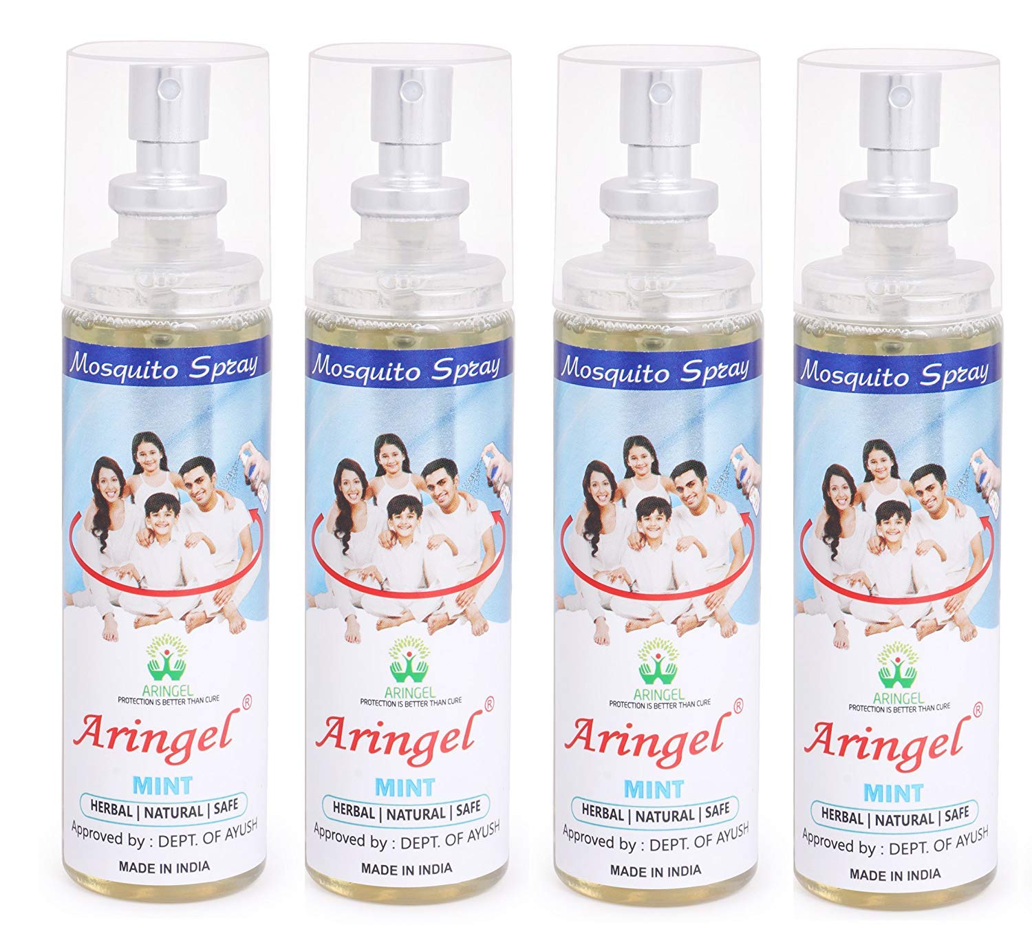 Aringel Mosquito Repellent Spray Naturals Mosquito Repellant Spray Clinically Tested & Pediatrician Certified 8 Hours Protection in Single Application,Protection Against Dengue (100ml Each) Set of 4 (B07GM55VTJ) Amazon Price History, Amazon Price Tracker