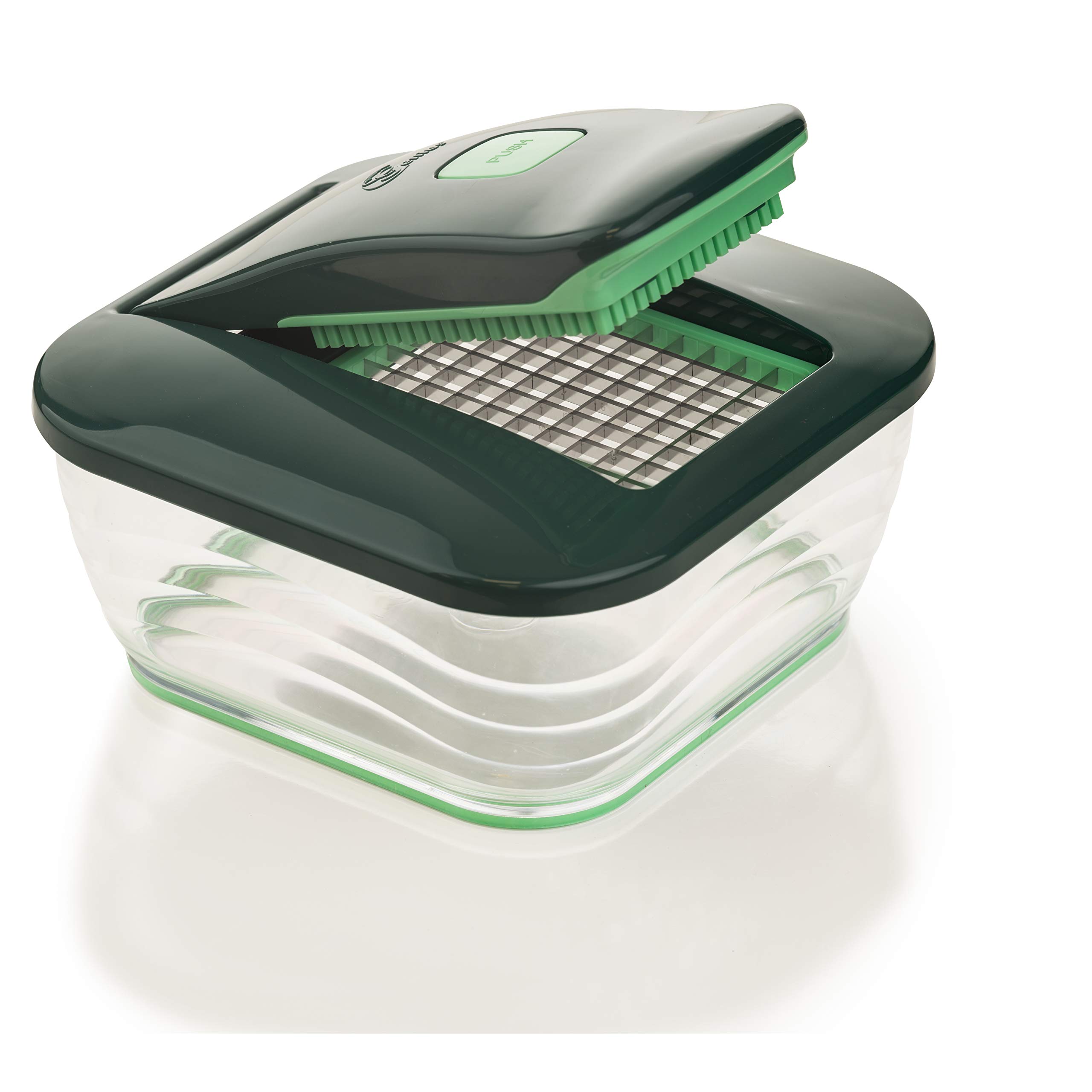 NICER DICER DICERCHEF01 La nueva versión Chef para aún más diversión cocinando sana y rápidamente, color verde