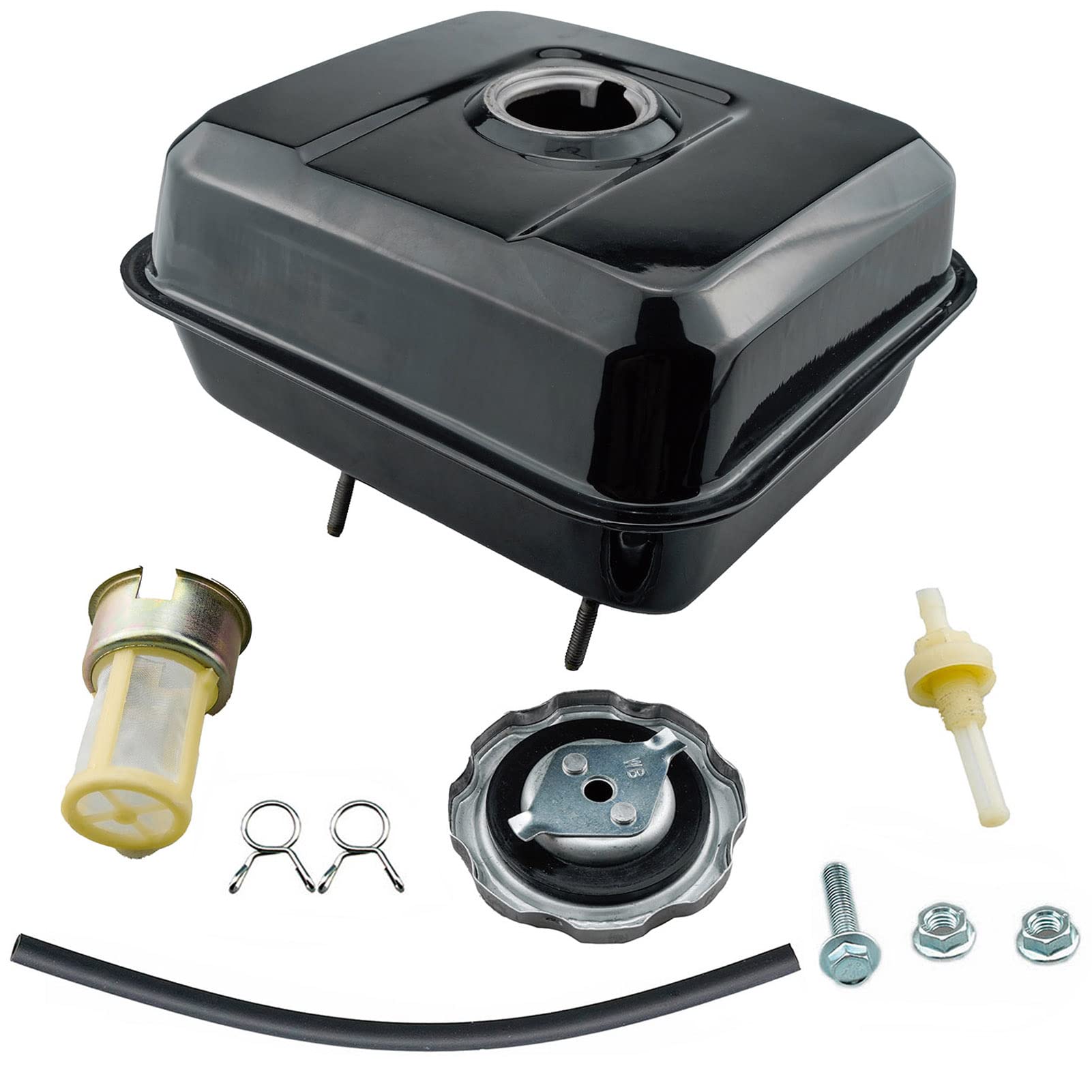 Ruma Gas Fuel Tank Kit for Honda GX160 GX200 GX140 Harbor Freight 212 173 R210 Engine Go Kart Baja W