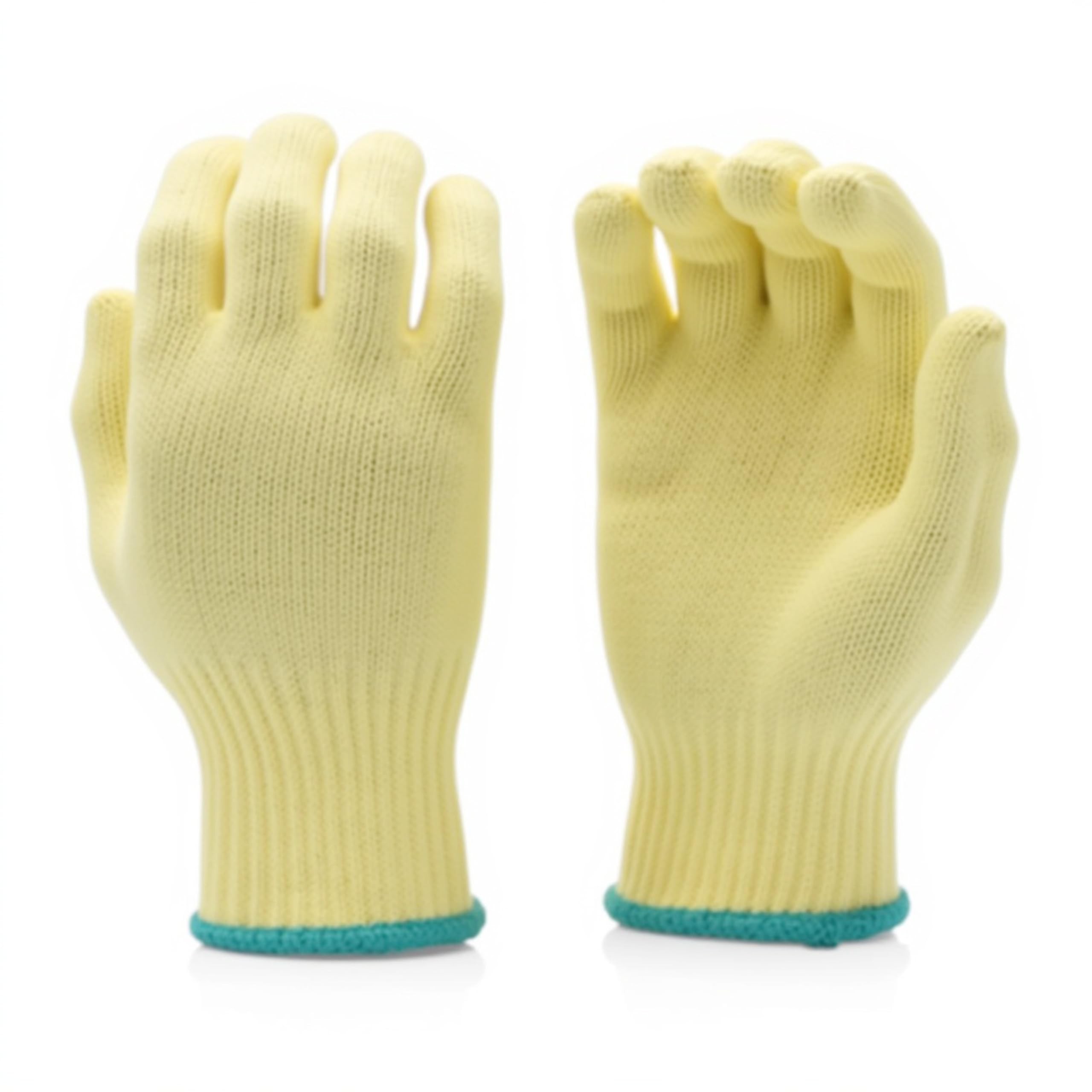 G & F 1678L Cut Resistant Work Gloves, 100-Percent Kevlar Knit Work Gloves, Make by DuPont Kevlar, Protective Gloves to Secure Your hands from Scrapes, Cuts in Kitchen, Wood Carving, Carpentry and De