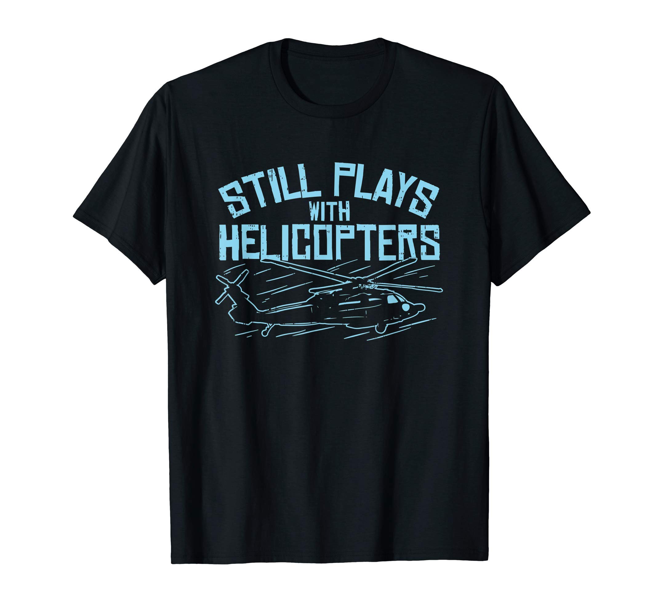 Helicopter Drone and Aeroplane Pilot | Aeronautics T-Shirt