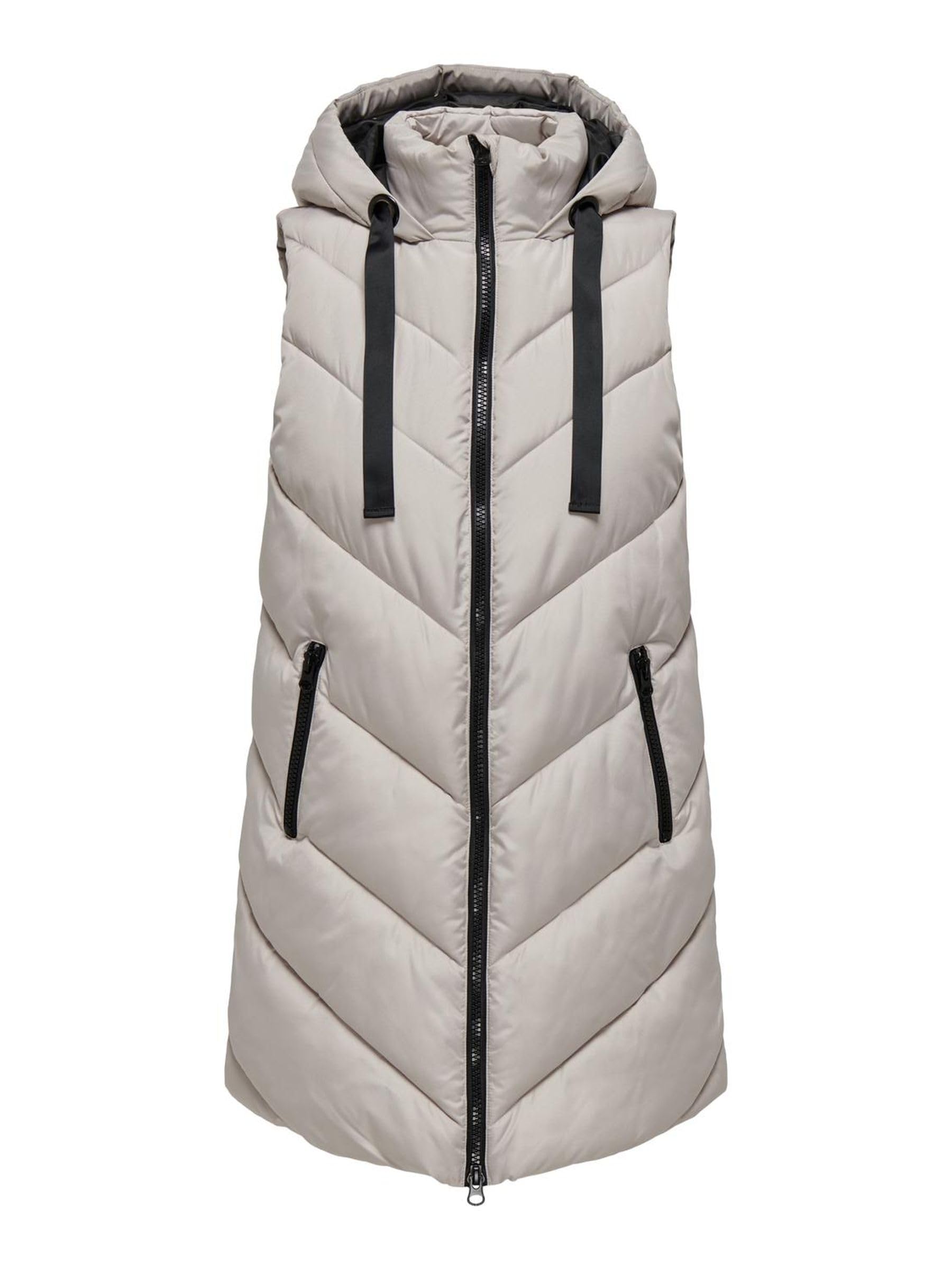 JACQUELINE de YONG JDY Damen Steppweste JDYSkylar Padded Hood Waistcoat