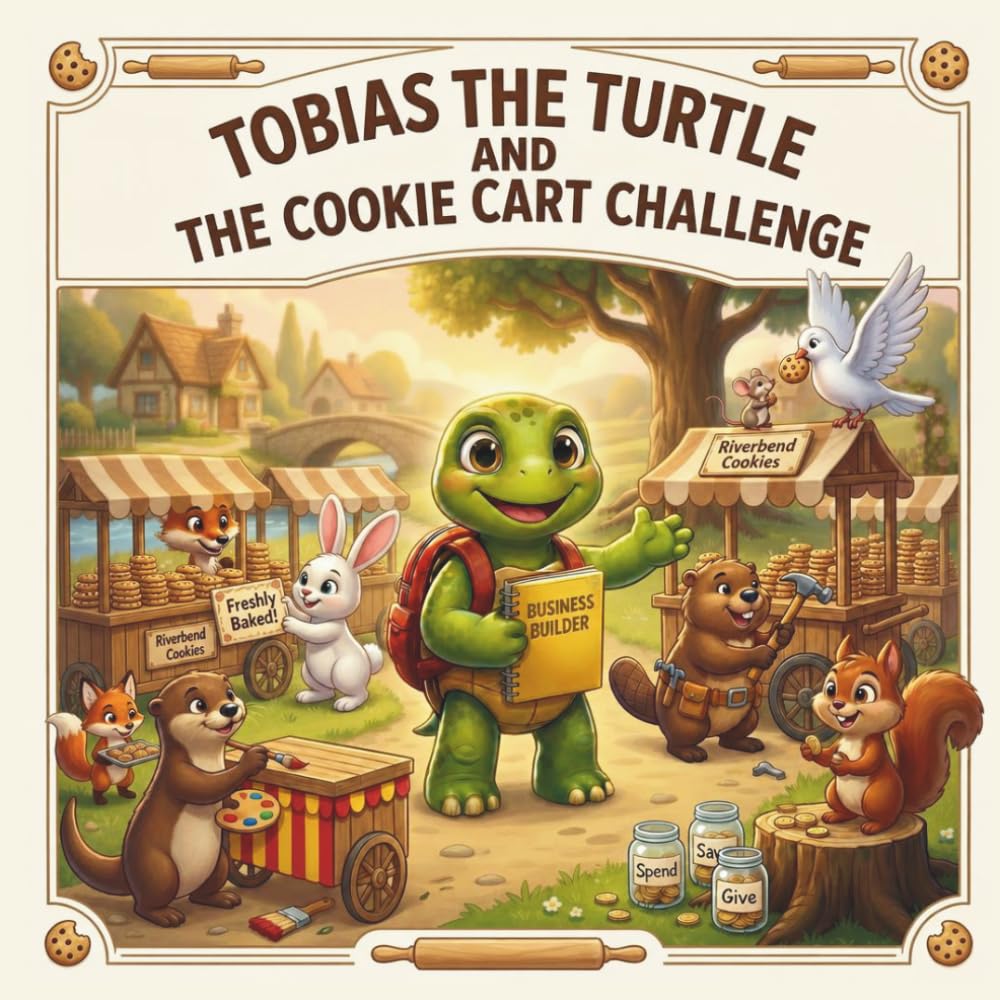 Tobias the Turtle and the Cookie Cart Challenge (Tobias The Turtle: A Business Builder Story)
