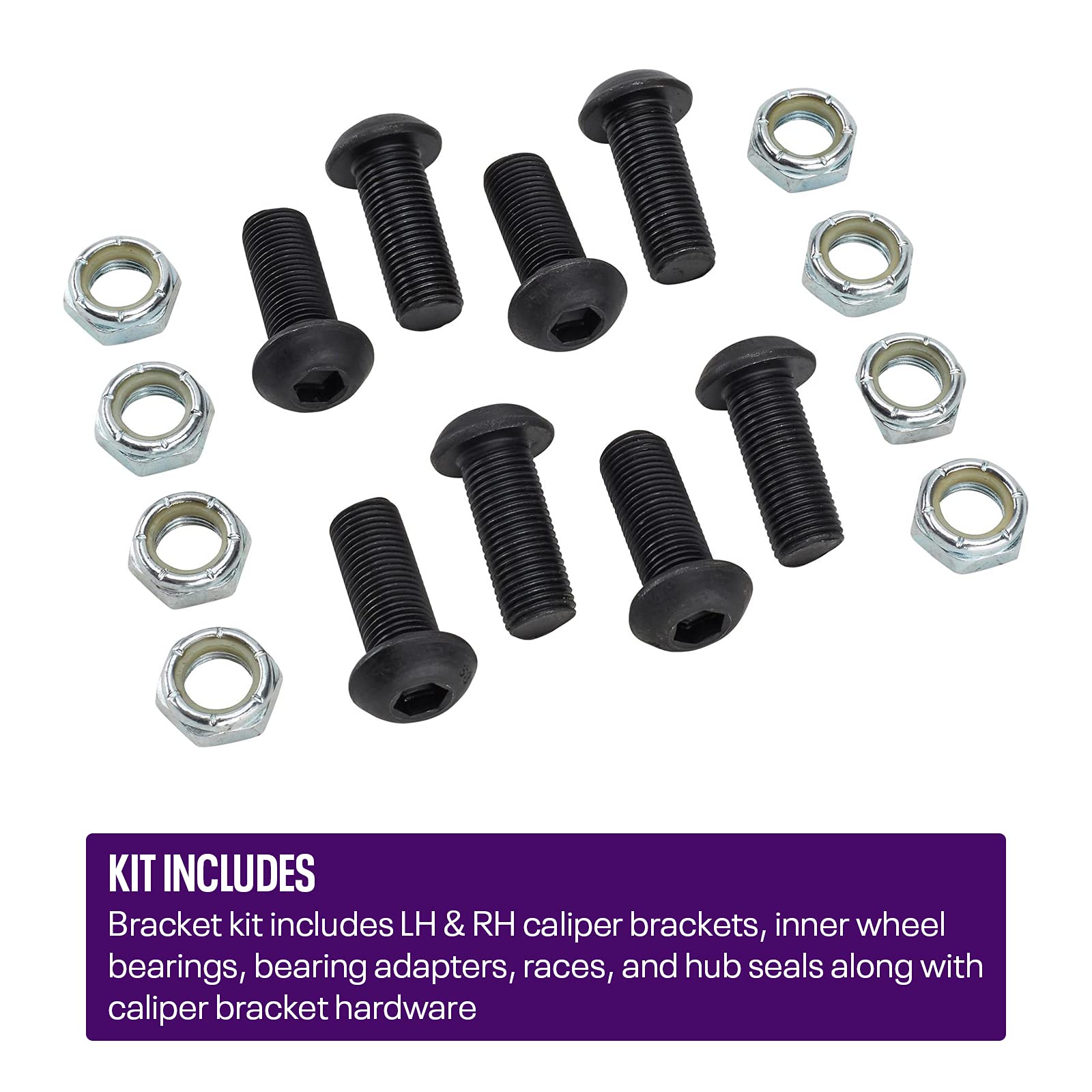 Amazon.com: Basic Brake Kit w/ 1978-88 GM Caliper, Fits Early Ford 