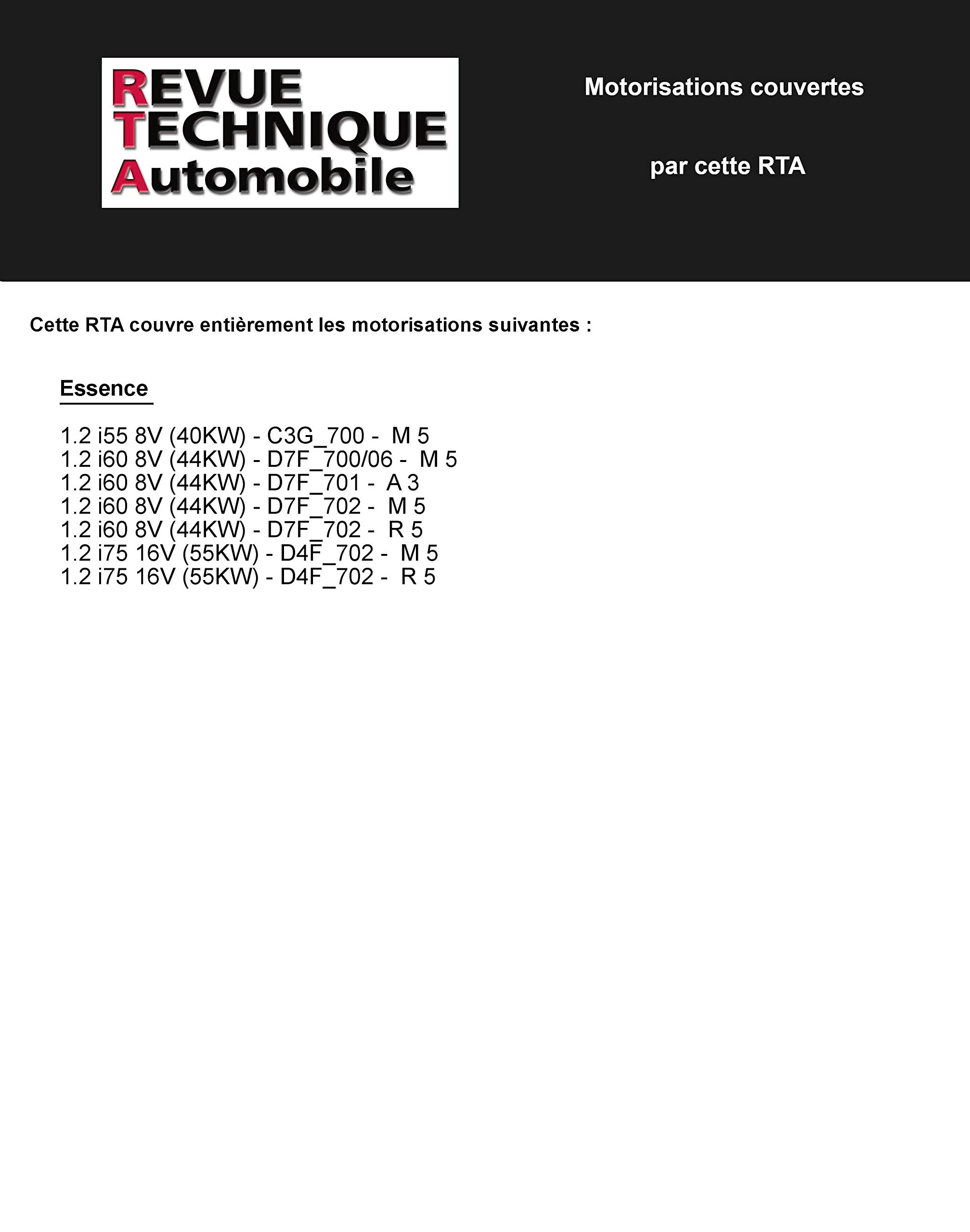 E.T.A.I - Revue Technique Automobile 558.6 - RENAULT TWINGO I - 1993 à 2007 Broché – 1 juin 1998