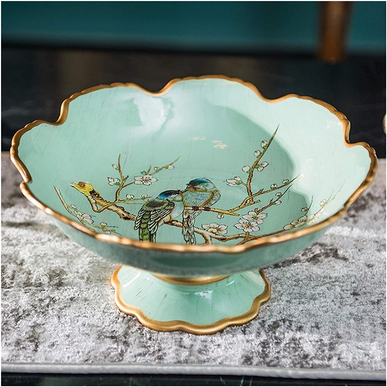 Patera na Owoce Miska na Owoce Kosz na Owoce Owoce miseczka nowoczesne ceramiczne danie owocowe ceramiczne dla cukierków i owoców stół kuchenny kontuacyjny organizator biura dom dekoracyjny organizato