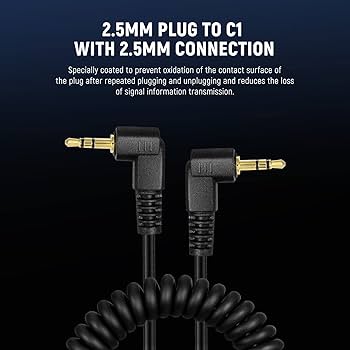 Canon T3i To C1 Camera Shutter Release Cable Remote Control