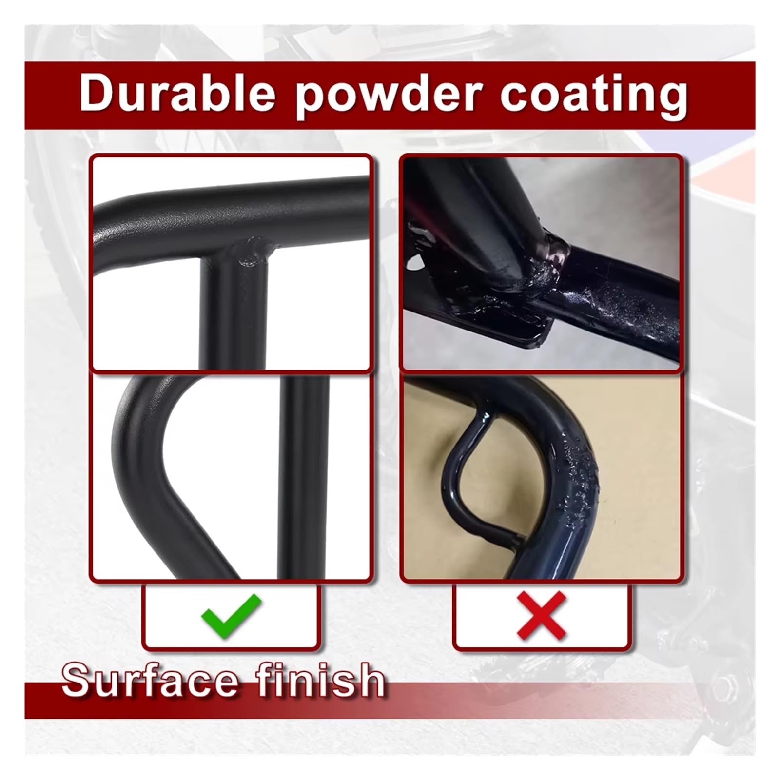 Paramotore Tubolare Per XR150L 2014 2015 2016-2024 Paraurti Motore Moto Barra Protezione Autostrade Tampone Carenatura Telaio Protezione Serbatoio Carburante Paraurti Motorcycle motore Paraurti