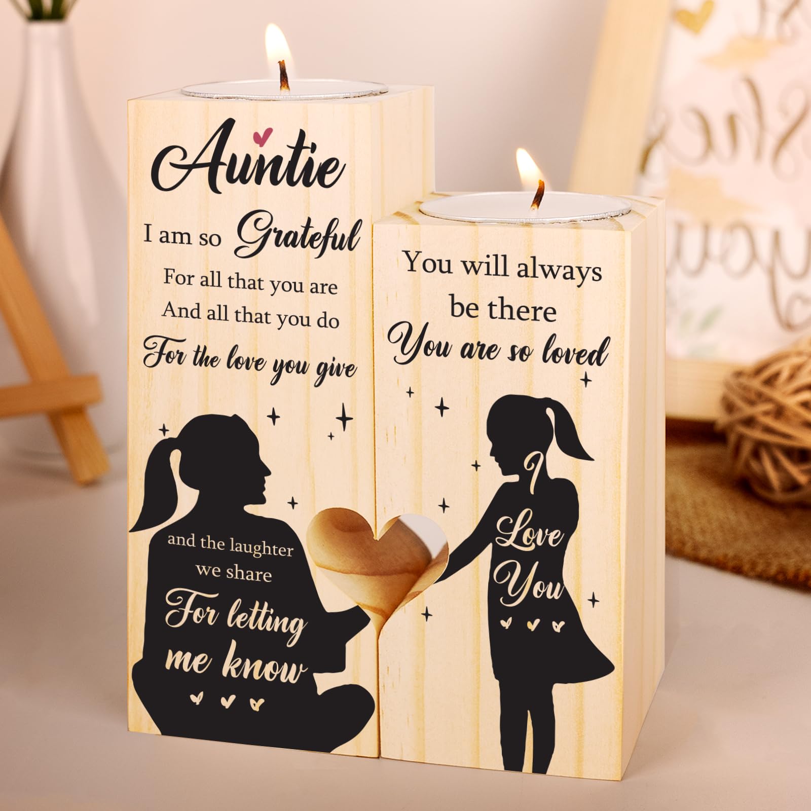 Auntie Gifts, Mothers Day & Birthday Gifts for Auntie, Candle Gifts for Auntie Mothers Day