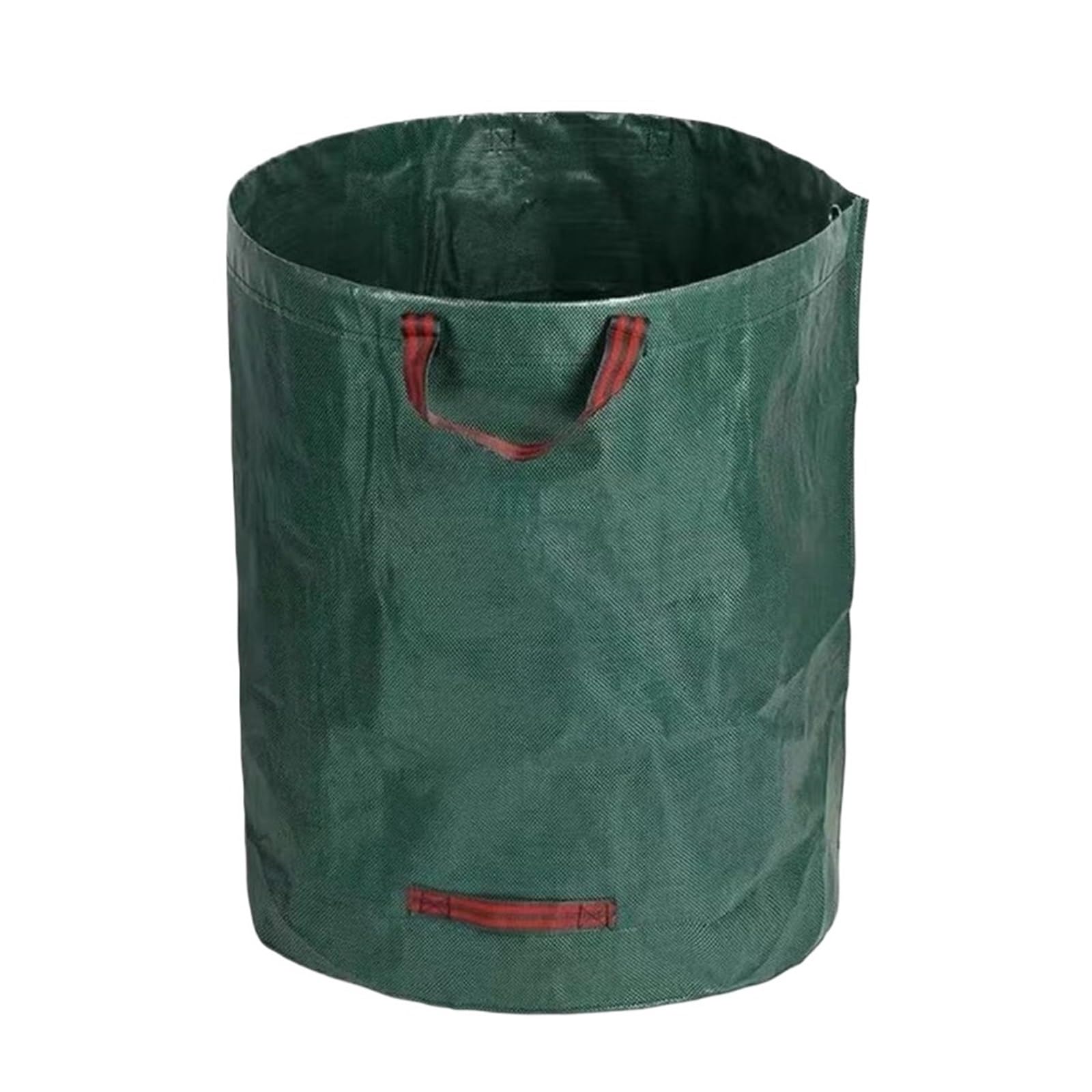 Trash Storage Container Waterproof Woven Bag Foldable Garden Waste Large Capacity Reusable Can for Plant Leaf Trash Debris(120L)