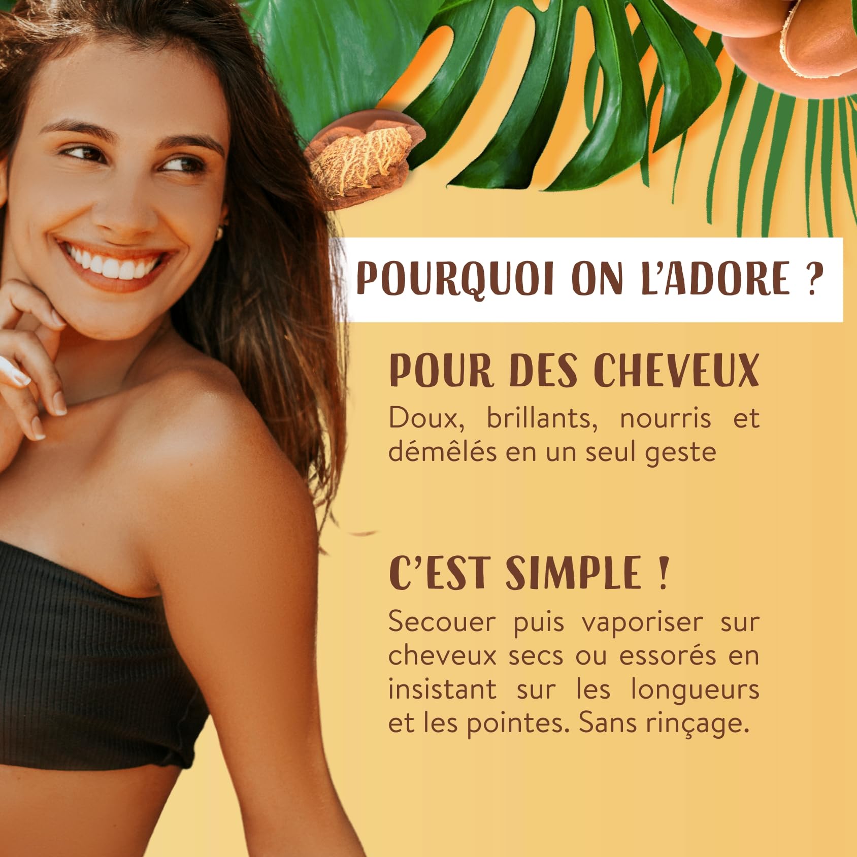 LOVEA - Démêlant Express au Karité 250 ml - Fabriqué en France
