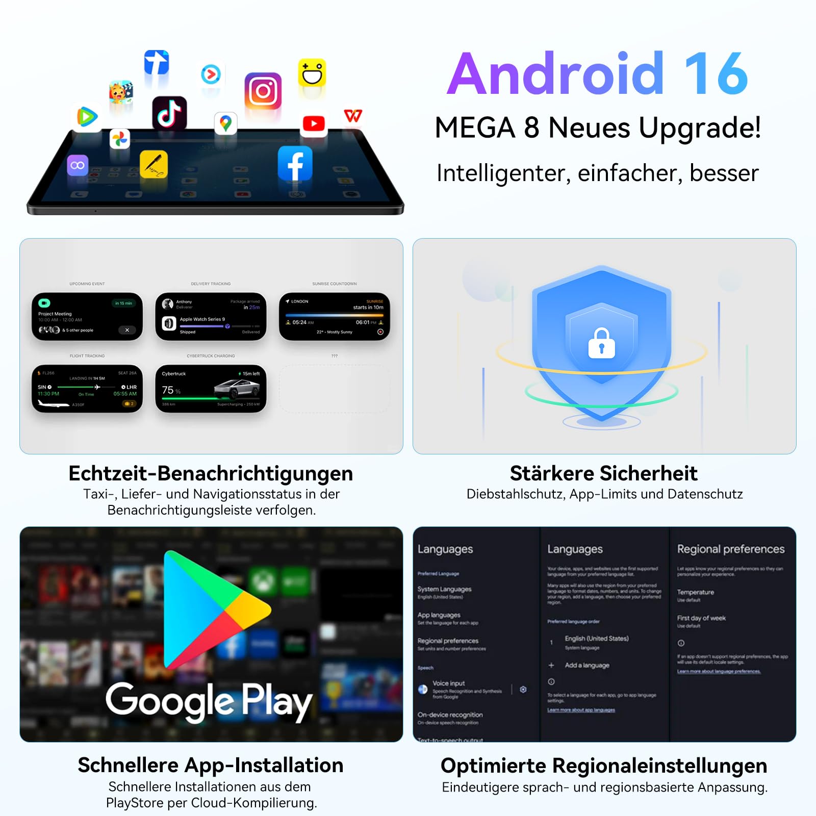 Blackview Android 16 Tablet MEGA8 – Bild 4